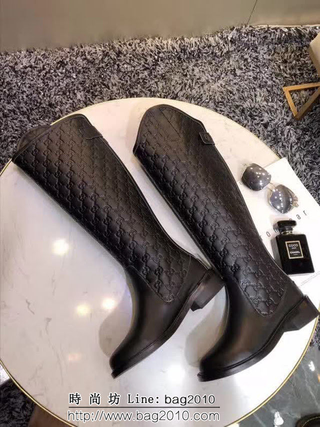 GUCCI古馳 獨家最新單品 高端時尚 軟牛皮長靴 QZS1362